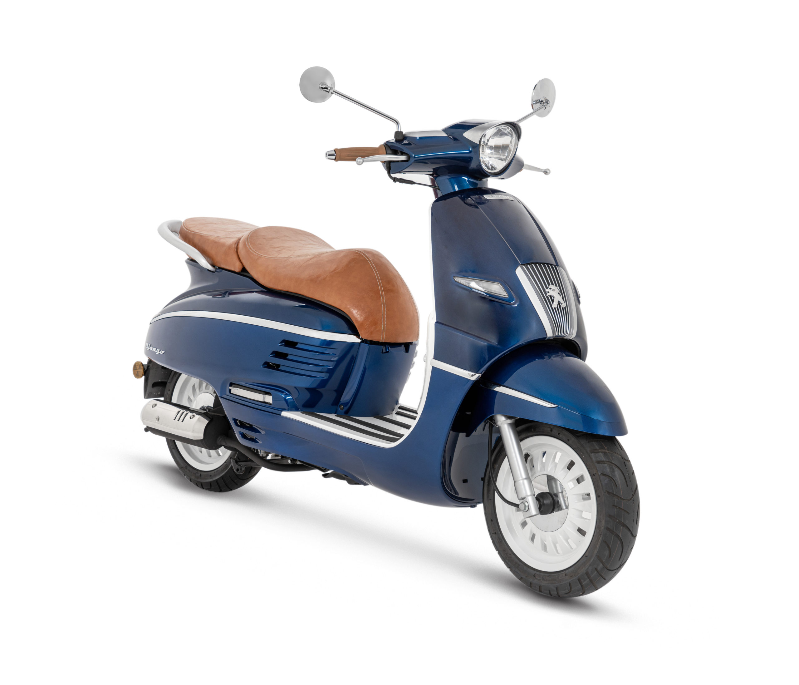 Peugeot Django 125cc Deep Ocean Blue - Cycleworld