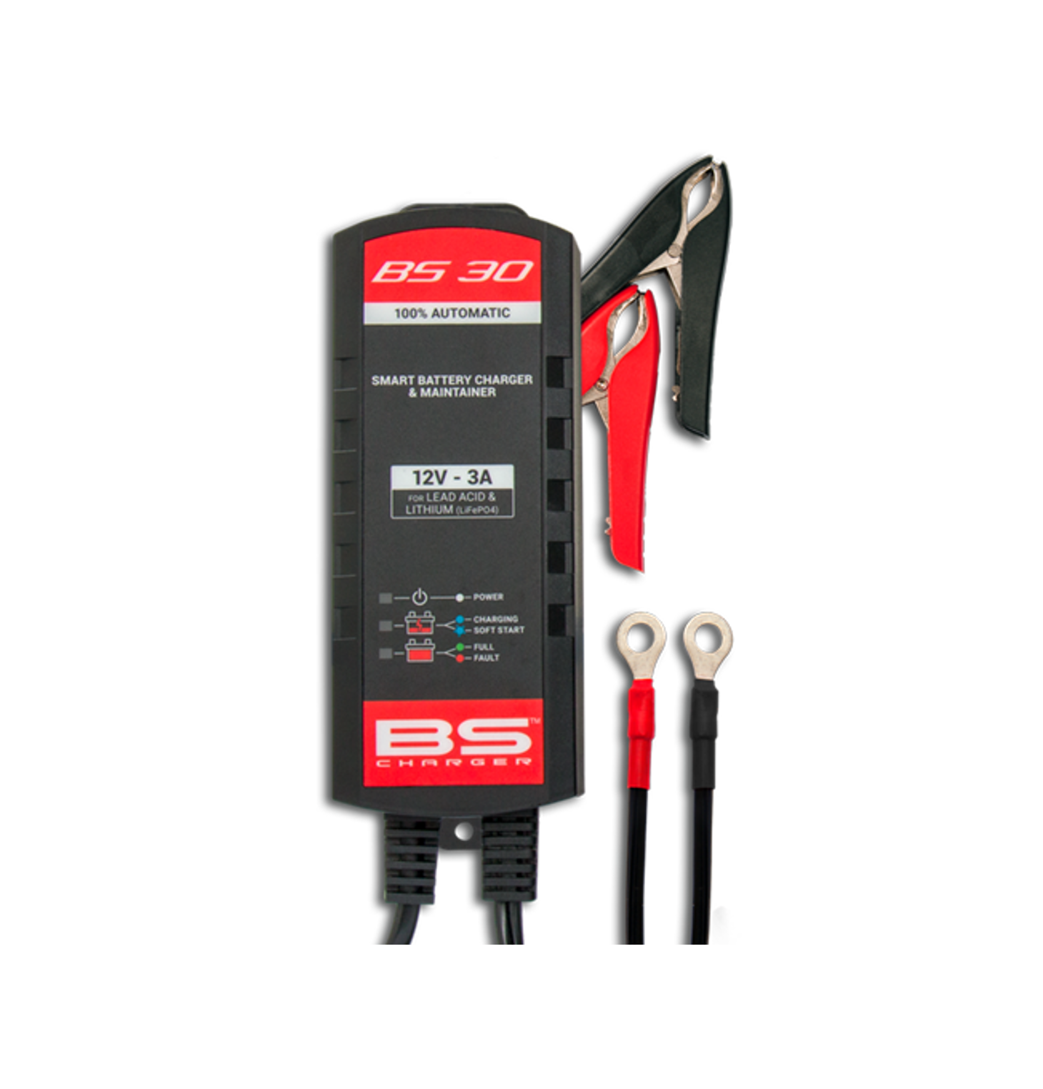 BS 30 Smart Charger, 12V/60Ah-3A Smart-Ladegerät und Batterieerhaltungsgerät